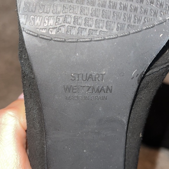 THE CLASSIC Stuart Weizman OTN Suede Boots - Picture 6 of 8